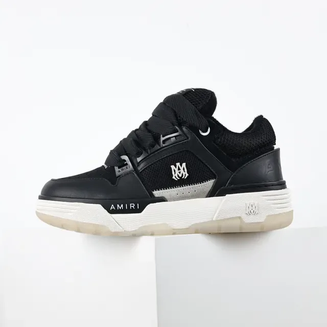Amiri Skel Top zapatillas lifestyle negras y Off-White 9