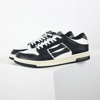 Amiri Skel Top Low Black White Cream Lifestyle Sneakers