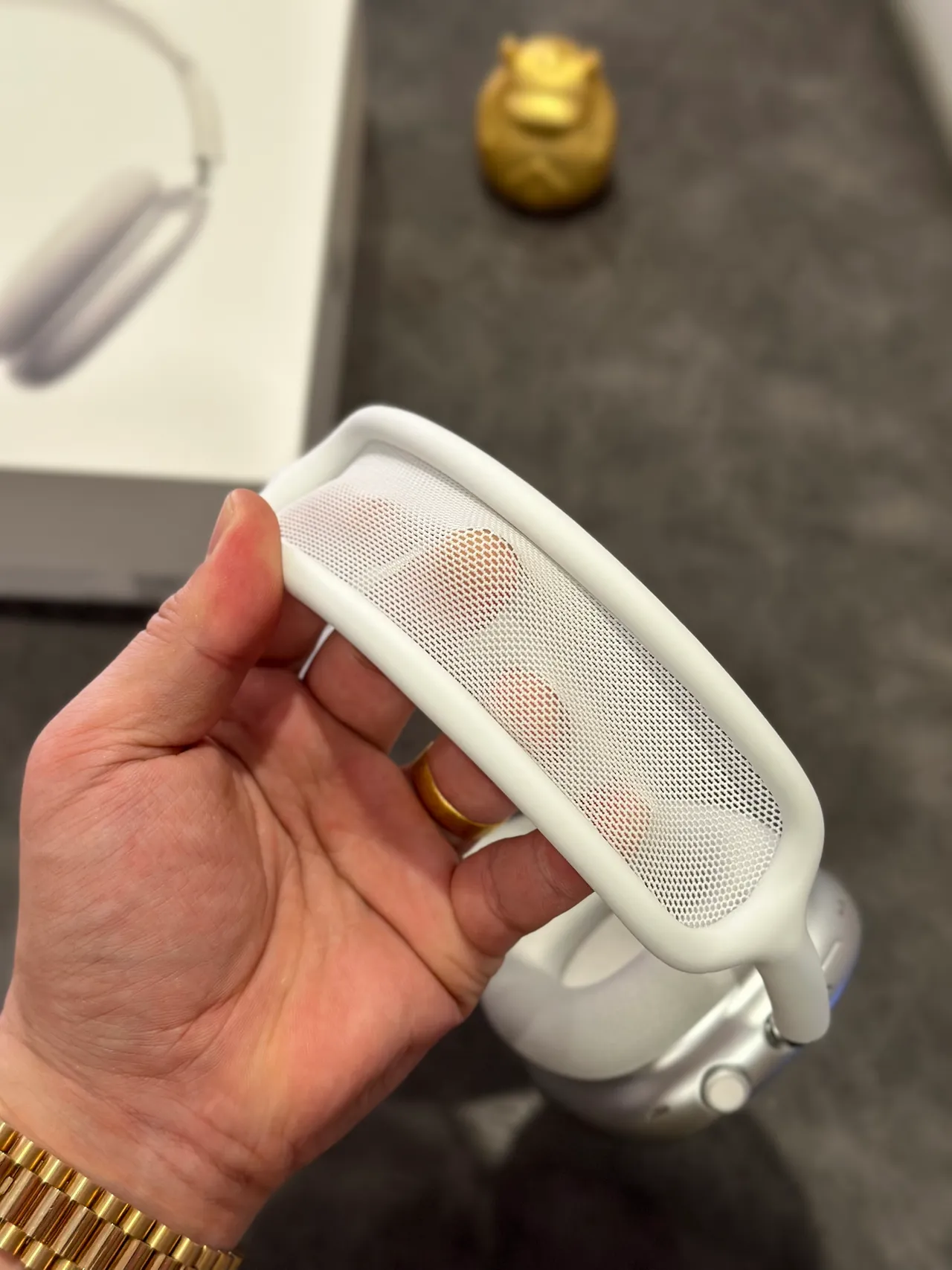 Apple AirPods Max White Over-Ear Headphones 10