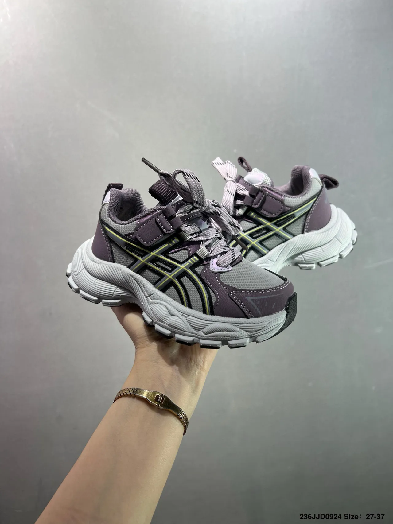ASICS Negro Plata Media Suela Agresiva Zapatillas Gruesas 3