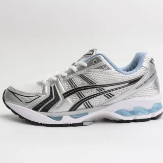 ASICS Gel-Kayano 银色金属白色跑鞋