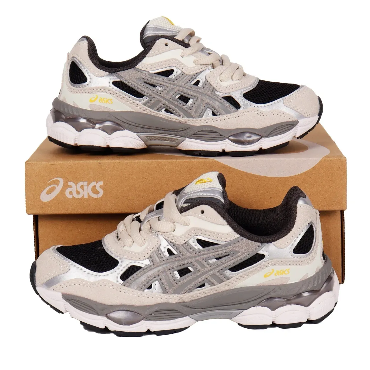 ASICS GT-2160 Beige Black Gray 生活方式运动鞋 2