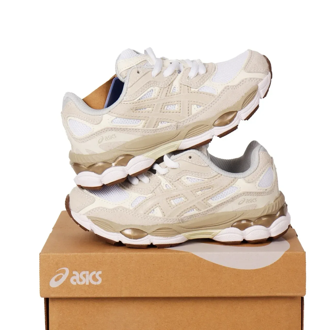 ASICS GT-2160 Beige Black Gray 生活方式运动鞋 14
