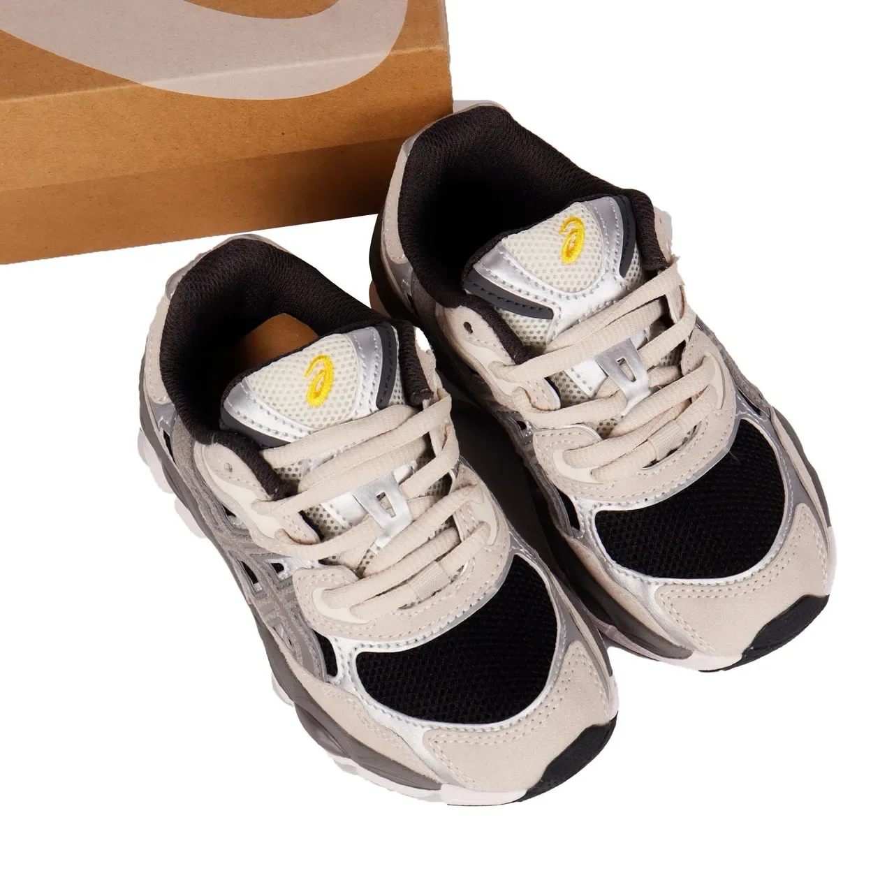 ASICS GT-2160 Beige Black Gray 生活方式运动鞋 24