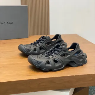 Balenciaga Defender zapatillas chunky gris carbón