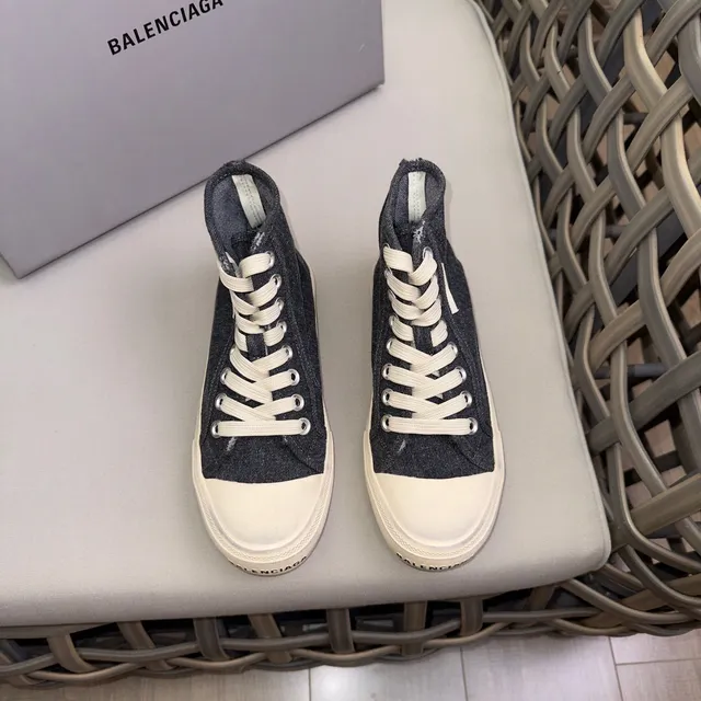 Balenciaga Le Cagole 高灰色帆布生活方式运动鞋 2