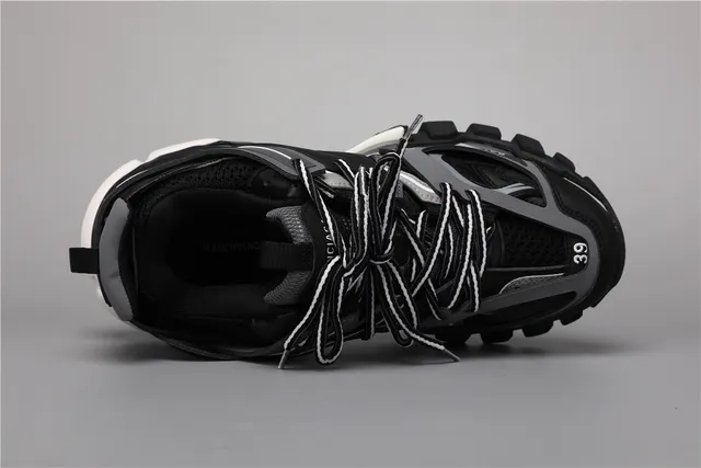 Balenciaga Track Sneaker Black Grey Chunky Sneakers 7