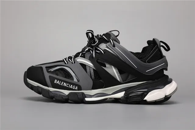 Balenciaga Track Sneaker Black Grey Chunky Sneakers 9