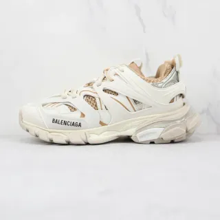 Balenciaga Track Trainer Off-White Beige Chunky Sneakers