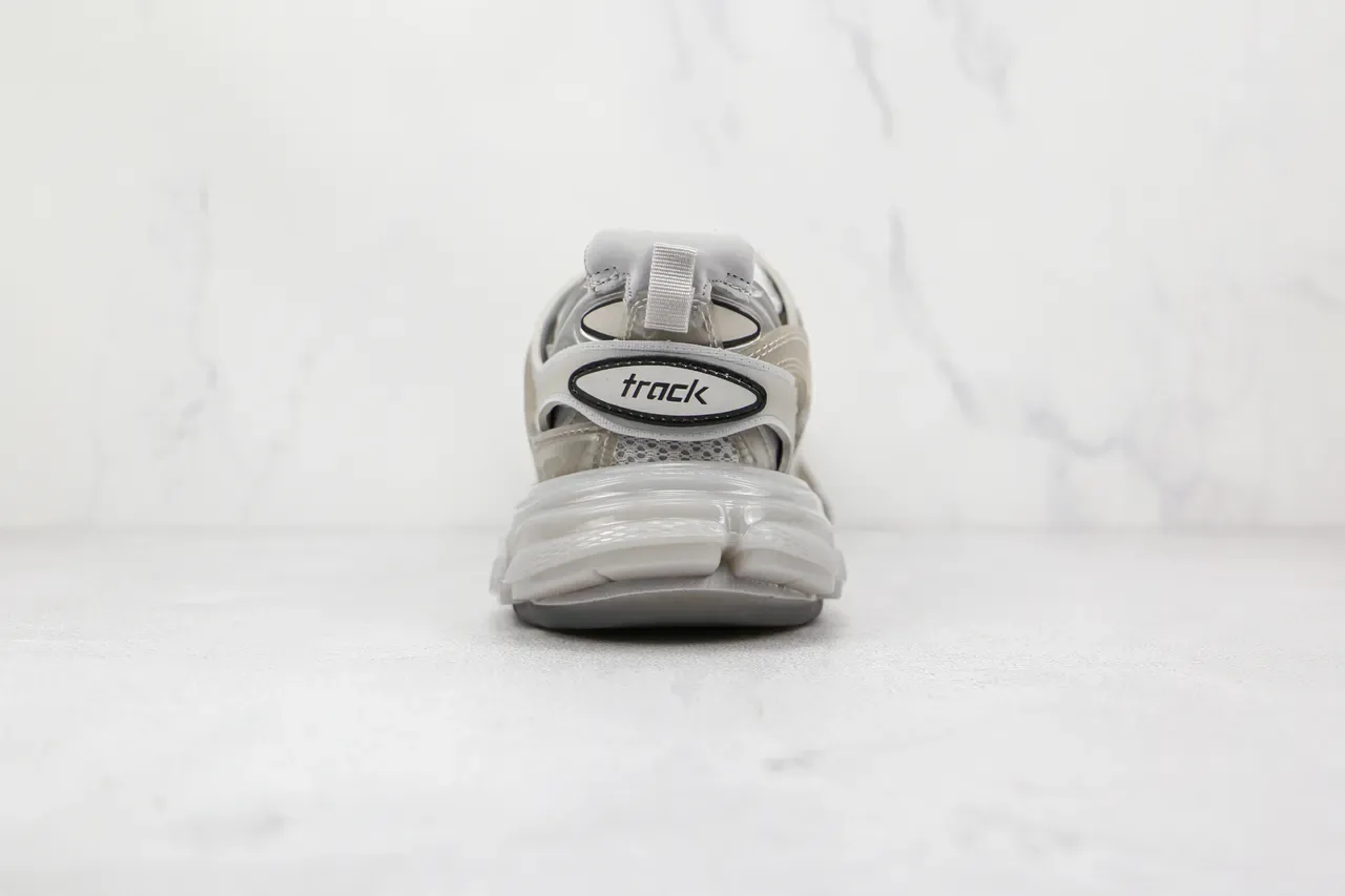 Balenciaga Track Trainer White Gray Transparent Chunky Sneakers 2