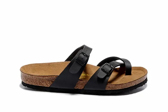 Birkenstock Arizona 黑色双带休闲凉鞋 2