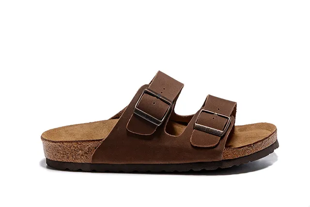 Birkenstock Arizona Sandalias Casuales de Ante Marrón 2