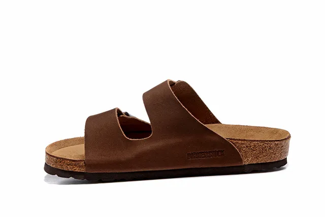 Birkenstock Arizona Sandalias Casuales de Ante Marrón 4