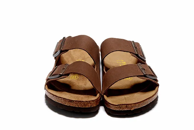 Birkenstock Arizona Sandalias Casuales de Ante Marrón 5