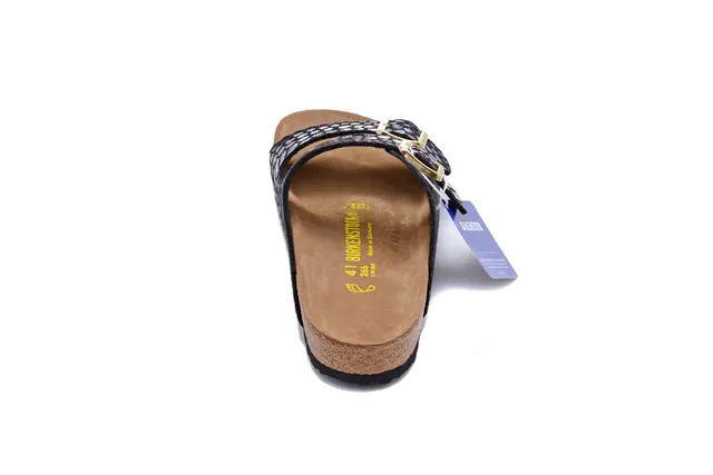 Birkenstock Arizona صنادل كاجوال مطبوعة بحراشيف قزحية 5