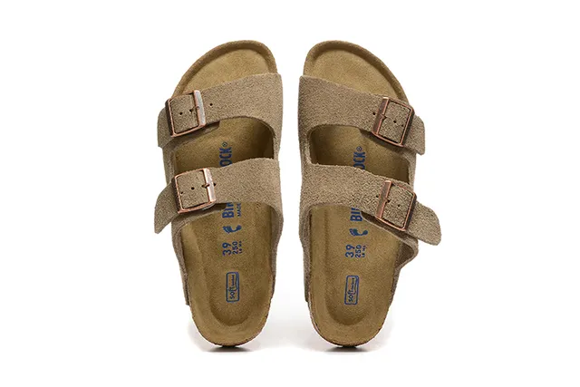 Birkenstock Arizona टॉप सूड काजुअल सैंडल 2