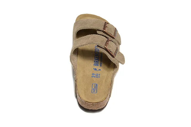 Birkenstock Arizona टॉप सूड काजुअल सैंडल 4