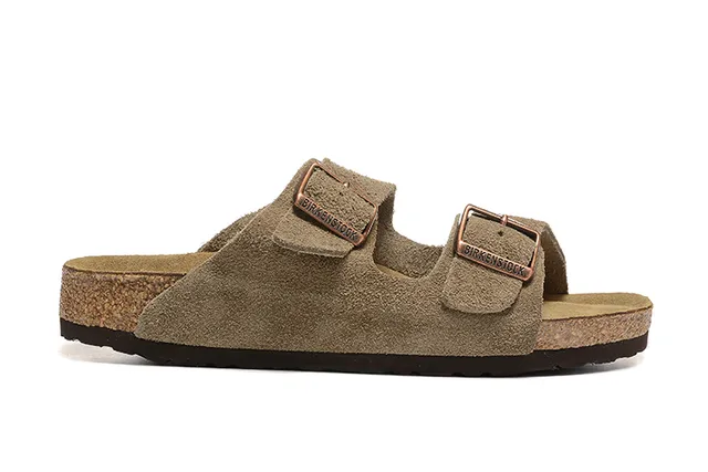 Birkenstock Arizona टॉप सूड काजुअल सैंडल 6