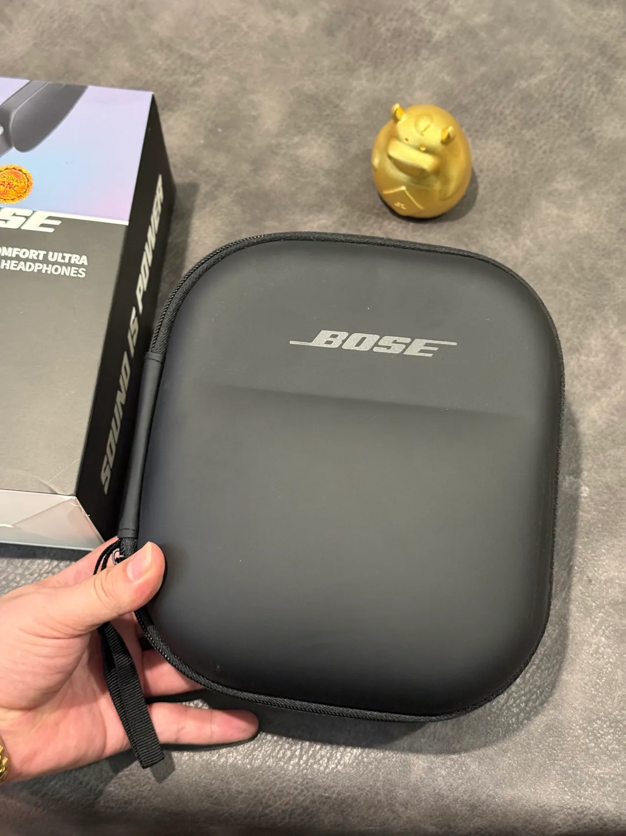 Bose QuietComfort Ultra কালো ওভার-ইয়ার হেডফোন 5