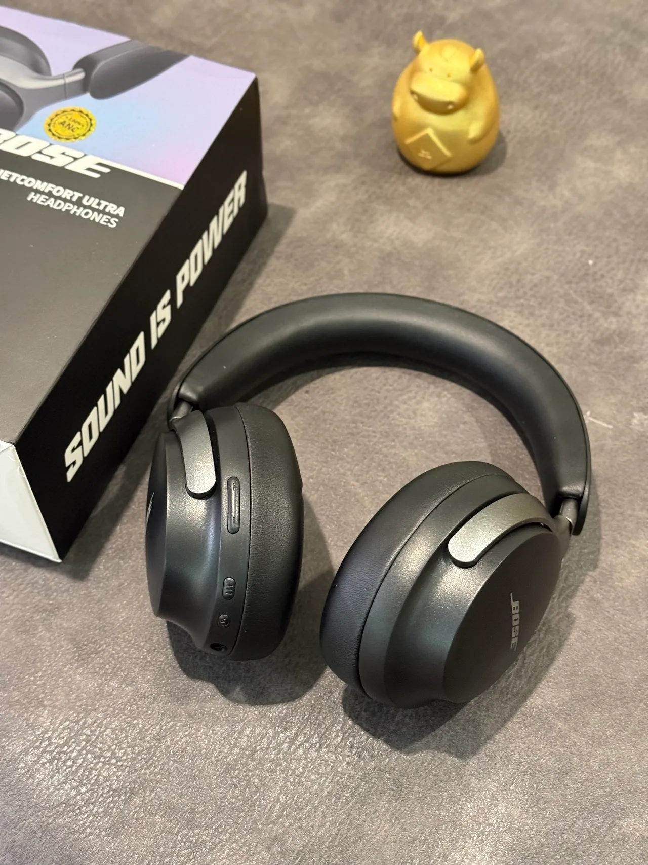 Bose QuietComfort Ultra কালো ওভার-ইয়ার হেডফোন 7