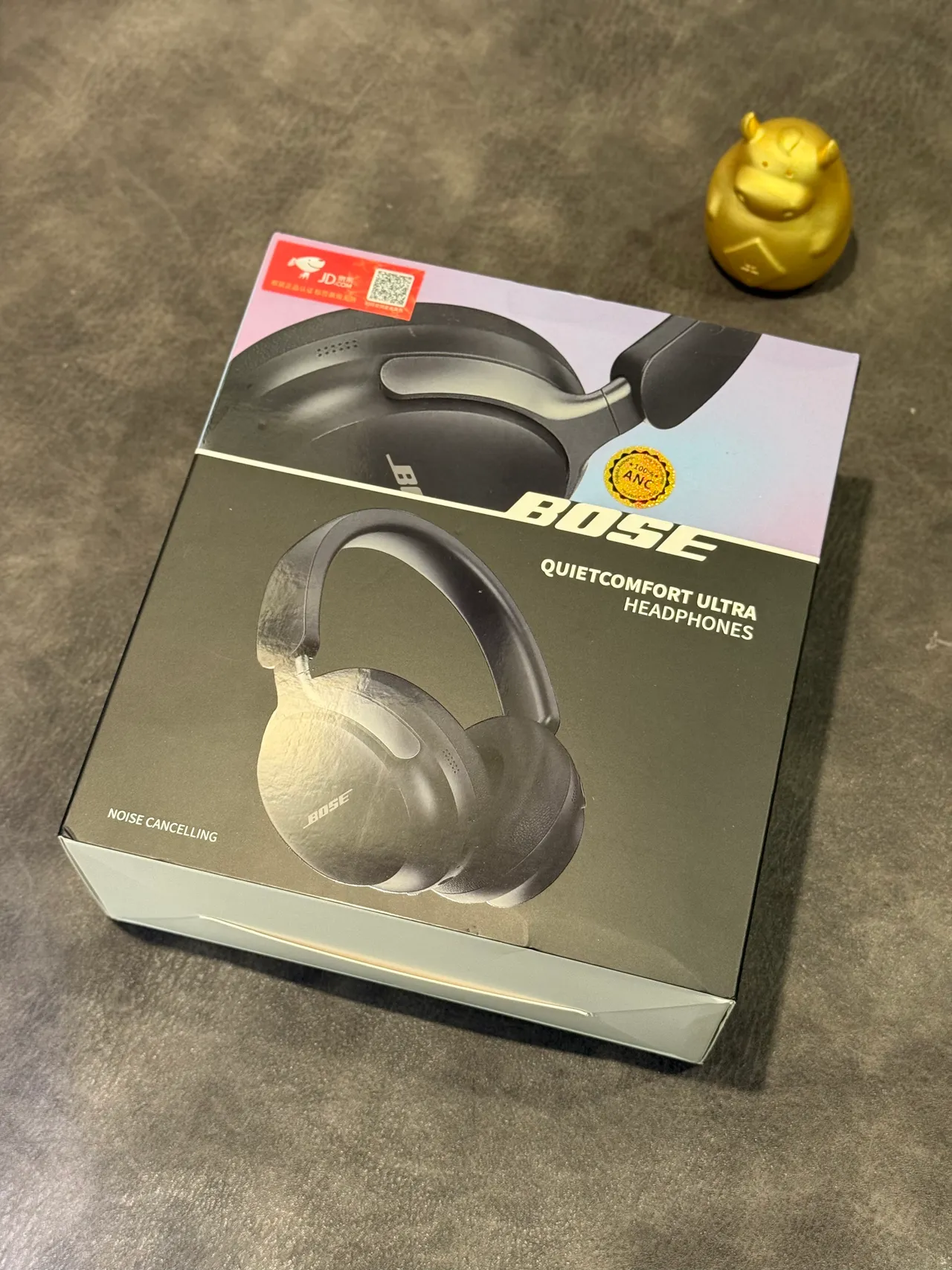 Bose QuietComfort Ultra কালো ওভার-ইয়ার হেডফোন 11