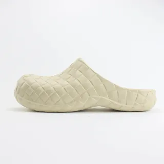 Bottega Veneta Cassette Clog Off-White Woven Clog