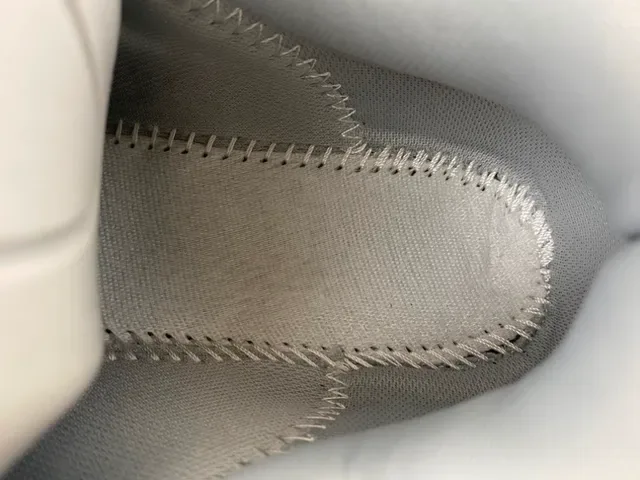 Bottega Veneta Cassette Metallic Silver Mesh Lifestyle Sneakers 7
