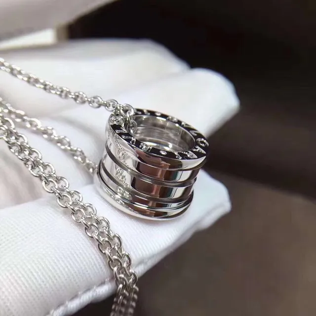 Bvlgari B.zero1 Multi-Band Tubogas Pendant Necklace 3