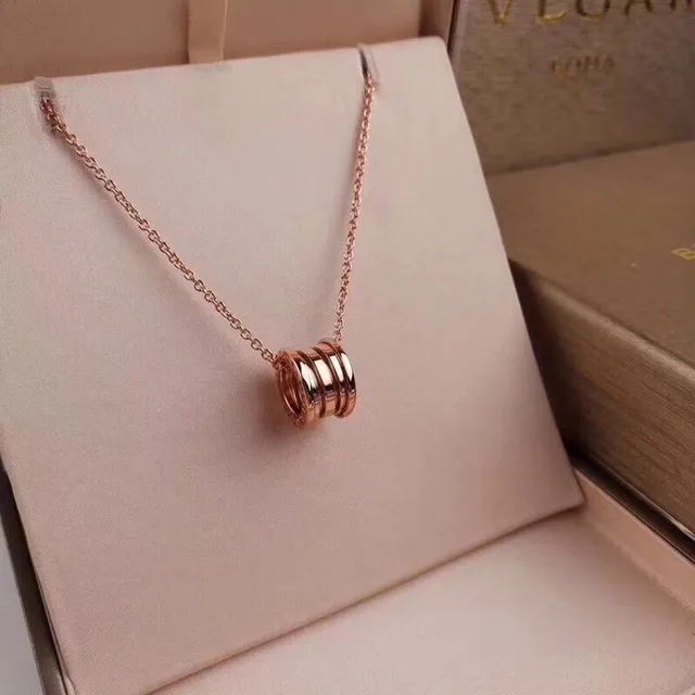 Bvlgari B.zero1 Multi-Band Tubogas Pendant Necklace 7