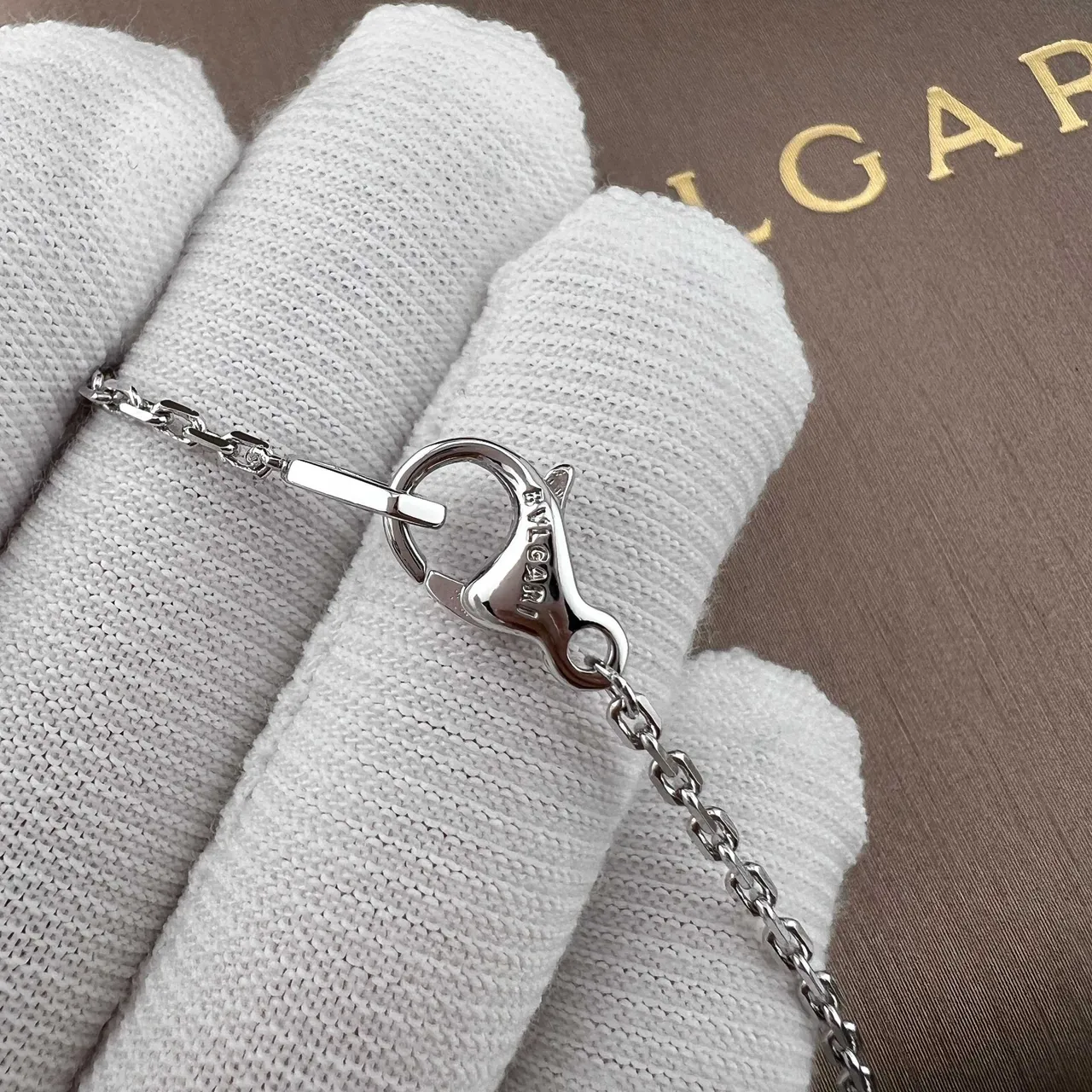Bvlgari Serpenti Snake-Head Pavé Crystal Pendant Necklaces 8