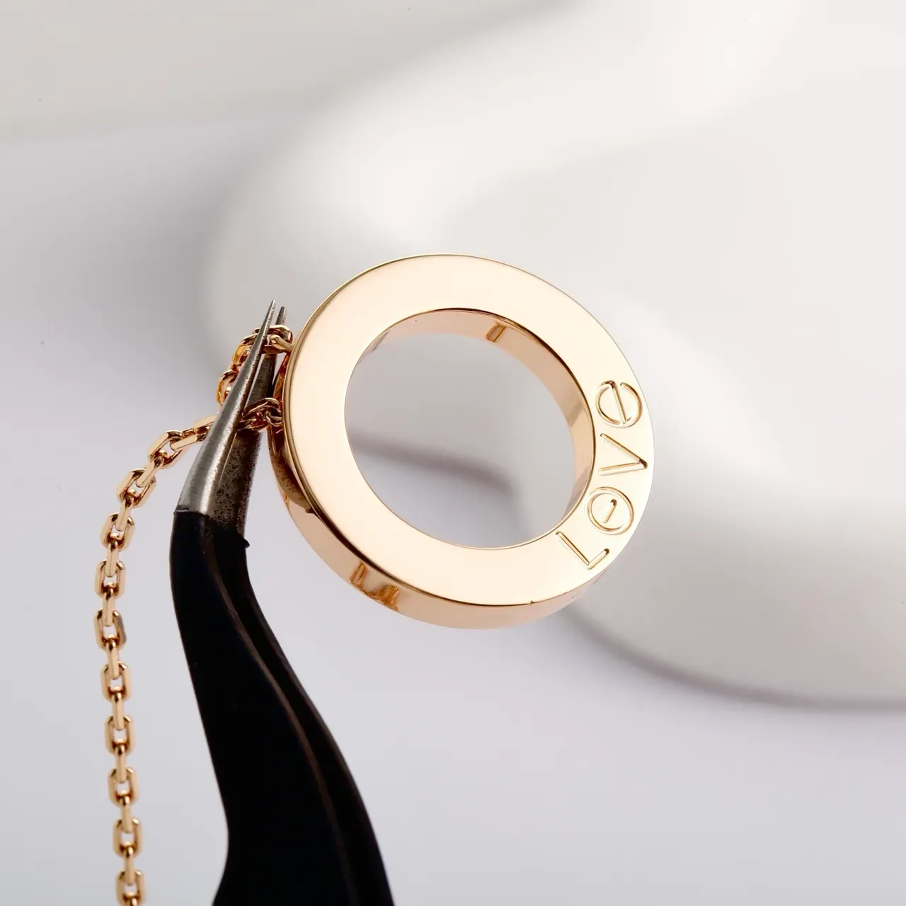 Cartier Juste un Clou Circular Pavé Necklace 5