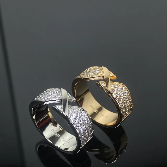 Cartier Juste un Clou Pavé الماس ذهب أصفر خاتم 2