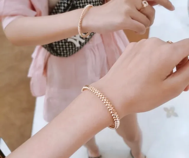 Cartier Juste un Clou Spiked Gold Bangle Bracelet 2