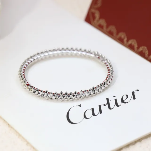 Cartier Juste un Clou Spiked Gold Bangle Bracelet 6