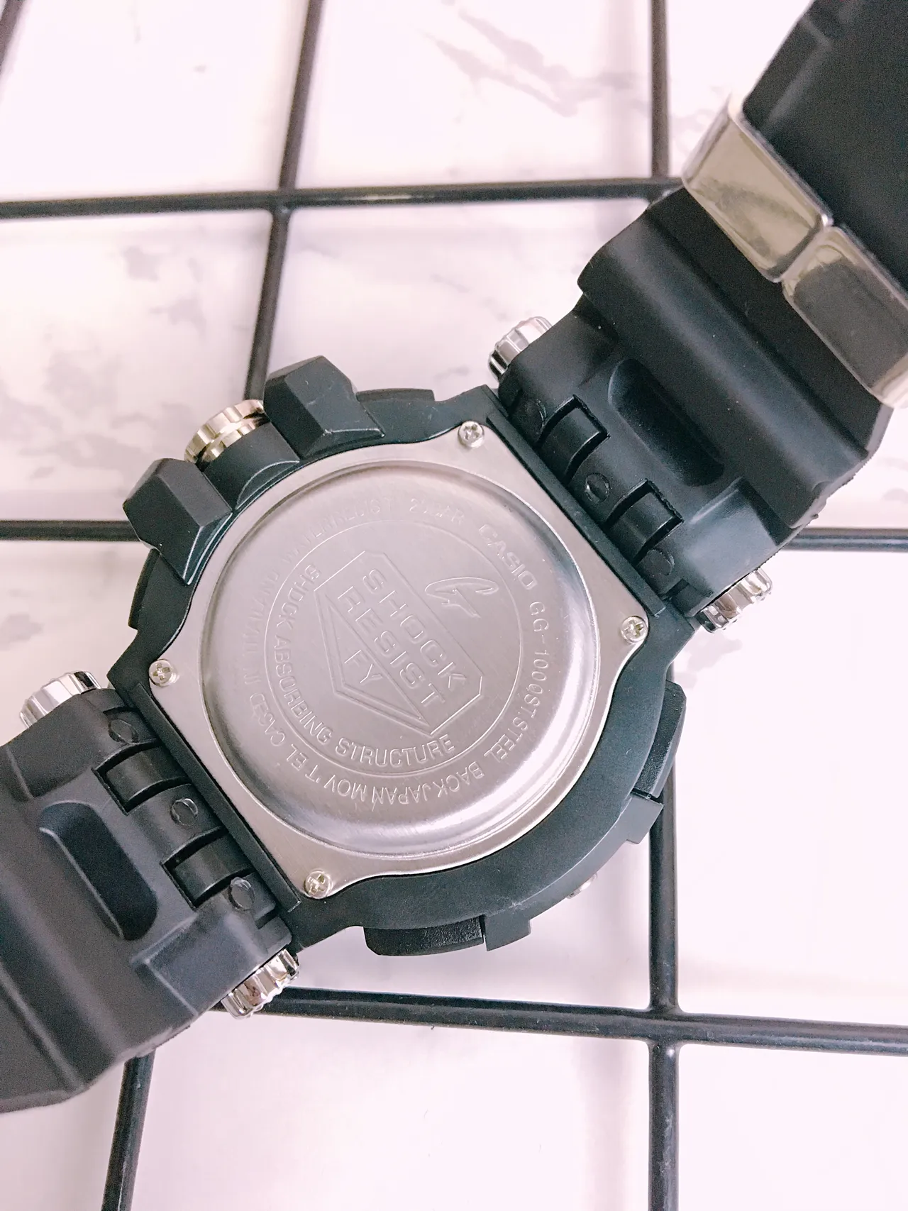 Casio Black White Rugged Resin Construction Multi-Function Analog-Digital Dial Sports Watch 3