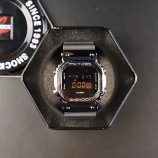 Casio G-Shock DW-5600 Black Resin Digital Sports Watch
