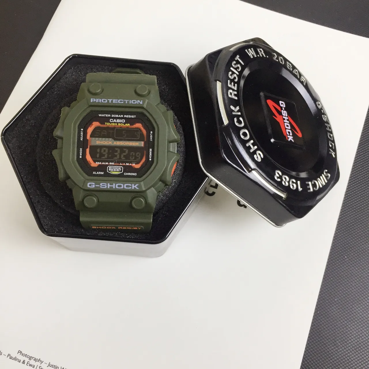 Casio G-Shock DW-5600 Olive Green Sports Watch 5