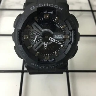 Casio G-Shock GA-100 Matte Black Analog-Digital Sports Watch