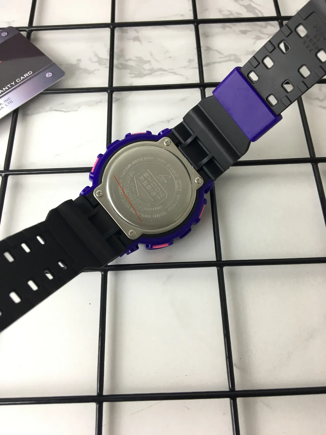 卡西欧 G-Shock GA-110 紫色和粉色 模拟-数字 运动手表 5