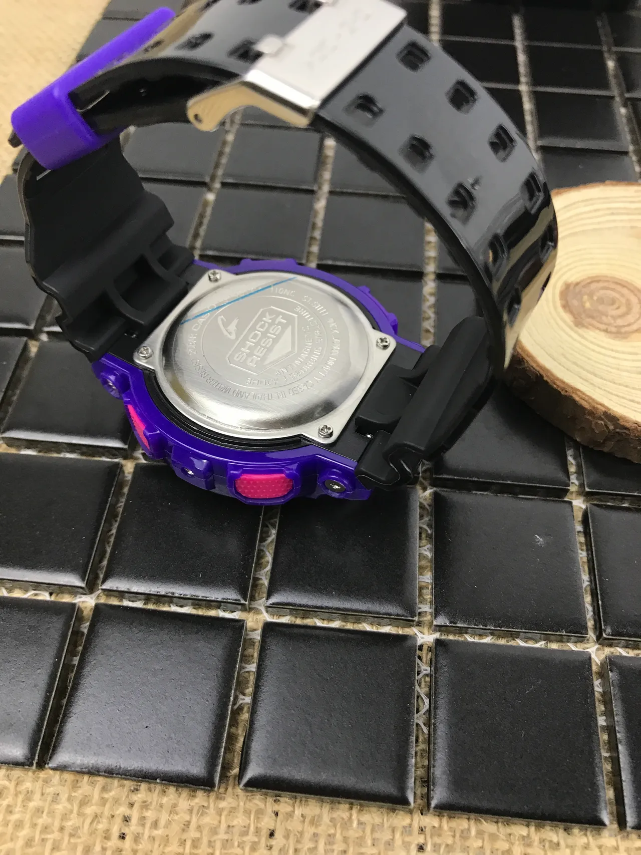 卡西欧 G-Shock GA-110 紫色和粉色 模拟-数字 运动手表 15