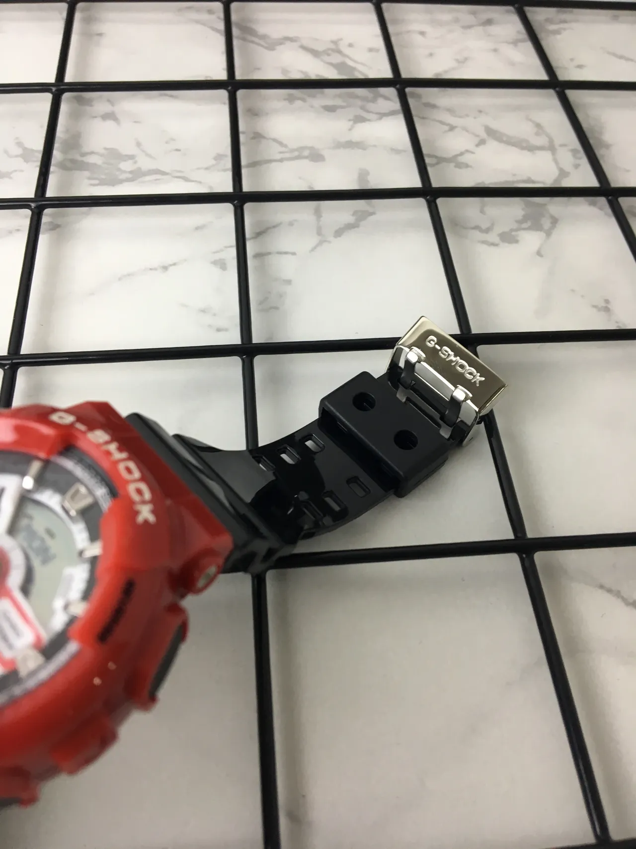 Casio G-Shock GA-110 أحمر ساعة رياضية واقية 4