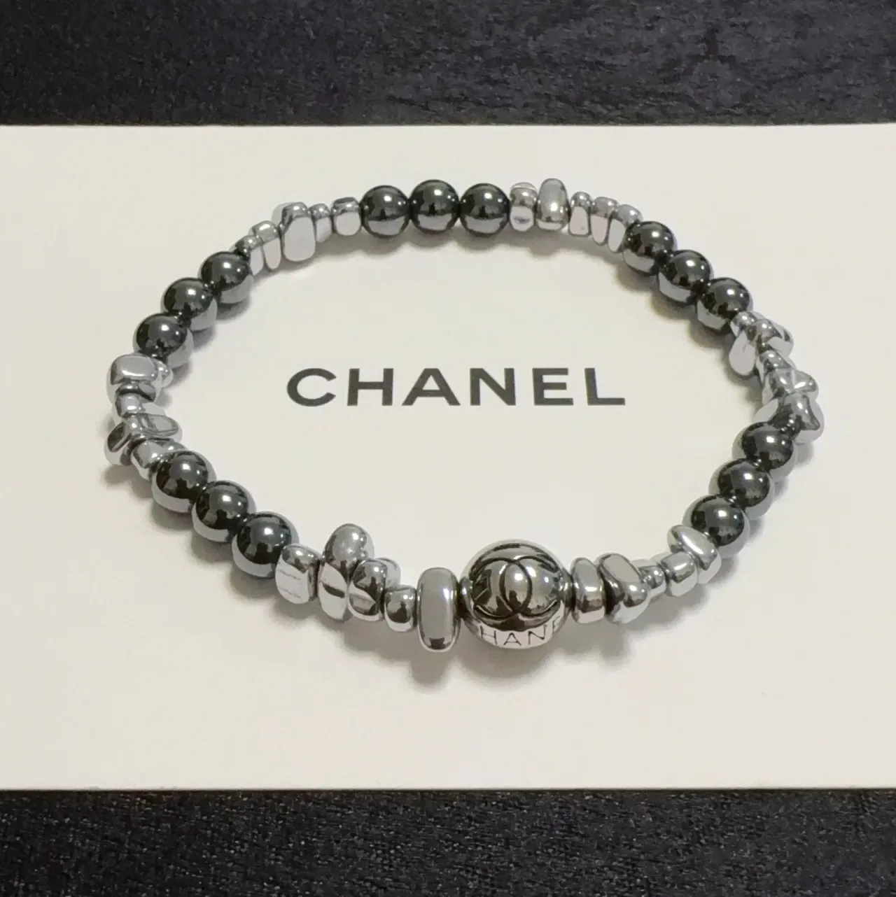 Chanel 金属珠混搭手链 5