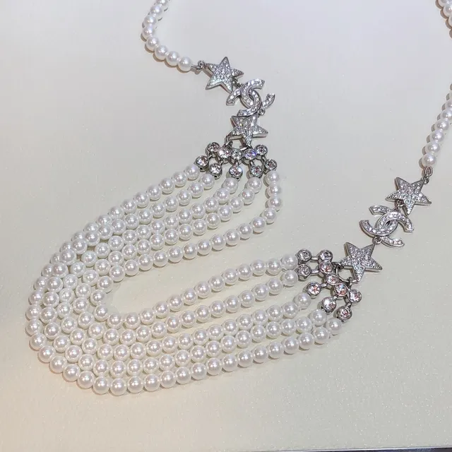 Chanel Star & CC Perle Choker 5