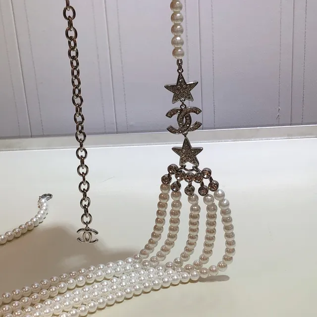 Chanel Star & CC Perle Choker 6