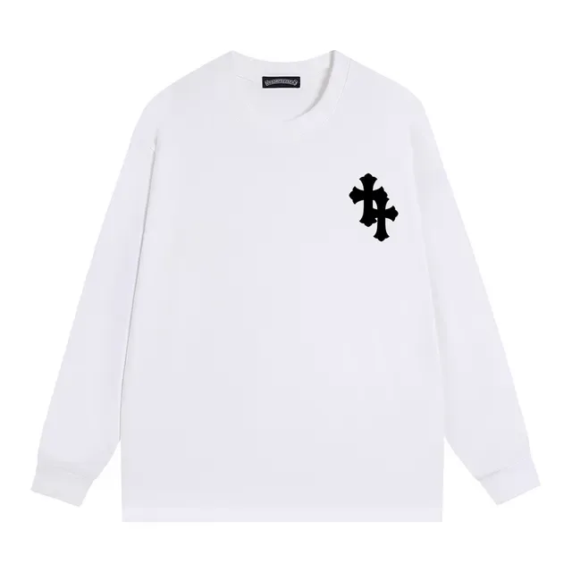 Comme des Garçons PLAY White Black Long-Sleeve Crewneck T-Shirt 4