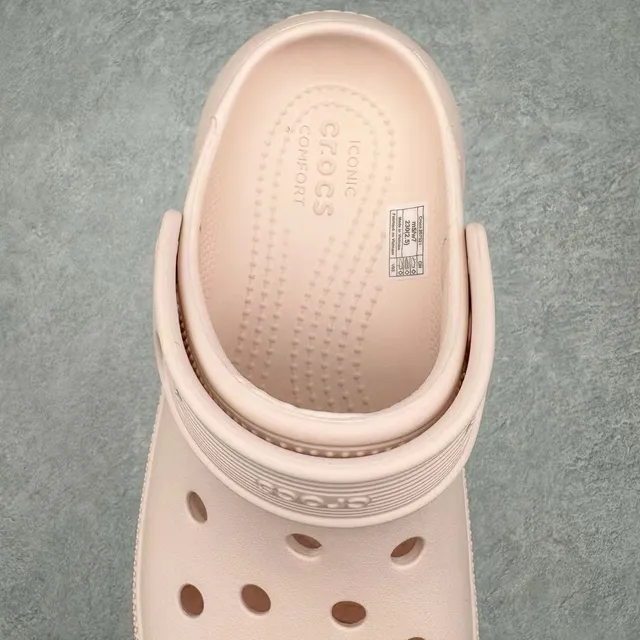Crocs Echo Clog Pale Pink Platform Clog 6