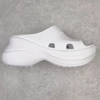 Crocs Echo Clog White Platform Clog