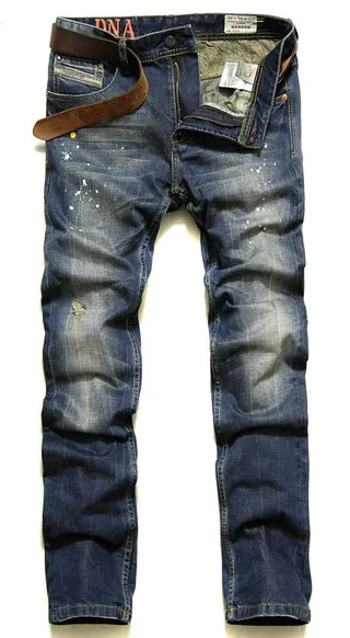 Diesel Darron Distressed Paint-Splatter Slim-Fit Jeans 2