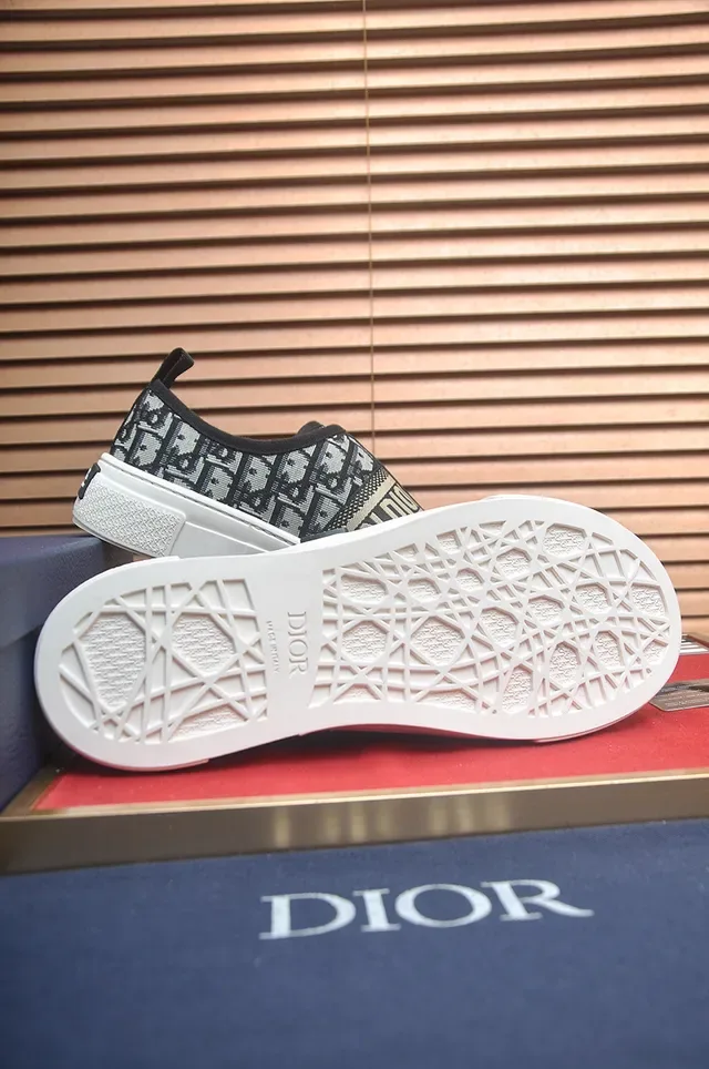 Dior B23 Monogram Canvas Chaussures Lifestyle avec Fermeture à Sangle 3