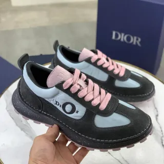 Dior B27 أحذية رياضية أسود وأزرق فاتح من السويدي لايف ستايل